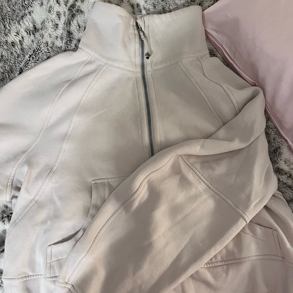 Scuba Oversized Funnel Neck Half Zip